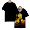 T-shirts pour hommes 2023 Anime Trigun Stampede 3D Manches courtes Baseball Uniforme Hip Hop Femmes Imprimer T-shirt