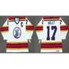 Vintage Kansas City Scouts Jersey 1 DENIS HERRON 4 STEVE DURBANO 9 WILF PAIEMENT 17 SIMON NOLET Branco Nome personalizado Número Retro CCM Hóquei raro