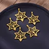 Pendant Necklaces Stainless Steel 5pcs/set Moon For Women Gold Plated Six Pointed Star Necklace Bulk Jewelry Wholesale