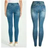 Jeans pour femmes 2023 Spring Fashion Slim et Tall Denim Crayon Pantalon Femme Gros Designer de marque