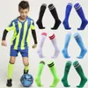 Sportsocken Kinder Fußball Fußball Socken Strümpfe Hohe Qualität Lange Röhre Knie Baumwolle Legging Baseball Laufen Sport Erwachsene Kinder Socken 231121