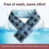 Bandanas Heated Scarf Rechargeable Neck Heating Pad Warmer With 3 Levels For Women And Men