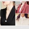 Brooches 5PCS Strong Metal Plating Magnetic Hijab Clip Safe Brooch Luxury Accessory No Hole Pins Magnet For Muslim Scarf