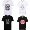 Hommes Designer Casual T-shirt Mode Polos Été Respirant Crâne Lapin Lettre Imprimer 100% Coton À Manches Courtes Crewneck Top Tee Taille M-xxxl