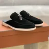 Zapatillas primavera otoño fondo plano bloqueo borla moda mocasines de gamuza solo Casual hombres zapatos de alta calidad Loro para mujeres 230421