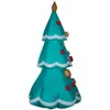 クリスマスの装飾airblown inflatables 10フィートの木の膨張式装飾2024ホームメリーアウトドア用品231121