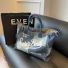 Denim High Capacity Bag Bag New Street Canvas Carta Handmade Tassel Bolsa 231115