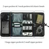 Opslagzakken kabelorganisator Systeem Kit Kit Case USB Data Asselefoon Draad Pen Power Bank Digitale gadgetapparaten Travel