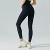 Yoga outfit utrustad med sömlösa gymträningsben kvinnor 20 färg sport elastisk nylon lycra non tryck spetsar yoga byxor 231121