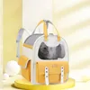 Sac à dos de transport pour chats, sac de transport Portable pour animaux de compagnie, sac à bandoulière en maille respirante pour voyage en plein air avec fermeture éclair de haute qualité