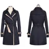 Women's Trench Coats Coat For Women Autumn Casual Double Breasted Female Long Plus Size Casaco Feminino Ladies Windbreaker 230421