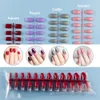 False Nails Mixed 18 Colors Coffin Fake Nails Short Acrylic Square Round Full Cover Nails Almond Stiletto False Nails Tips Press On Nails 231121