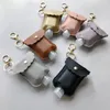 Porte-clés couleur Portable liquide voyage bouteille de stockage mignon désinfectant pour les mains cosmétique recharge porte-clés réutilisable Mini pendentif