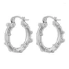 Boucles d'oreilles créoles en perles BenS, petites et jolies Huggie rondes en laiton plaqué or pour femmes, bijoux en gros