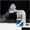 Aceites esenciales Difusores Tra Humidificador Atomizador My520A Instrumento de belleza Spray Aromaterapia Vaporizador Portátil Inhalador de asma Dhair