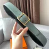 Luxur Designer Men's Women Classic Belt New Letter I-Buckle Double-Sided Leather Cresatile Trend Belt Men 38mm