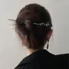Fermagli per capelli Bastoncini in stile cinese Forcine per bacchette vintage Clip per donna Copricapo Copricapo da sposa Accessori per gioielli
