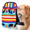 Outdoors packs Pet Dog Sling Legs Out Design Outdoor Travel Durable Canvas Portable Mesh Cloth Front Chest Pack Carrier Backpack Shoulder Ba