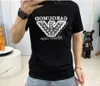 メンズTシャツメンズデザイナーシルクコットンメン用の短袖Tシャツ、大規模ヨーロッパとアメリカのトレンディなブランド外国貿易ホットダイヤモンドベースシャツTシャツ