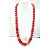 Choker Real Men's Jewelry Classic Coral Necklace! Hebben een fout 80 cm