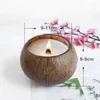 Kandelaars Fancy Coconut Shell Bowl Stevige Candy Bowls Decoratieve houder Creatief