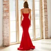 Prom Dresses Party Evening Dresses Women's Style Sexy High Collar Celebrity Party Model Sleevel Long Dresses Split Prom Dresses Xj195