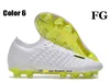 هدية حقيبة رجال أعلى قمم كرة القدم أحذية كرة القدم فانتوم فانتا نخبة FG Firm Ground Cleats Neymar ACH Hypervenom Soccer Shoes Trainers Botas de Futbol