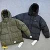 Parkas pour hommes Wtaps doudoune poitrine lettre broderie hiver chaud coupe-vent imperméable homme femme mode WTAPS manteau à capuche J231121