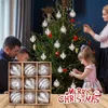 Decorazioni natalizie Decorazione con palline Ciondolo grande albero Fiocco di neve Merry Home Regalo per feste di 2024 anni 231121