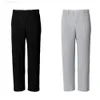 Мужские брюки Высококачественные мужчины женщины плизили Homme Plisse Sweat Antants Joggers, протягивая шнурные шермовые брюки.