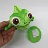 Plush Dolls 16cm Chameleon Green Pascal Shoulder Toy Doll Sitting shoulder 231122