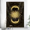 Tapestries tarotkaart psychedelic scene home decoratie kunst tapijt tapijt hippie hippie bohemian waarzeggerde muur hangende vellen 230422