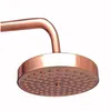 Pommeaux de douche de salle de bains en cuivre antique rouge, pomme de pluie ronde de 8 pouces, pluie Ksh054 Y200109, livraison directe, robinets de jardin, douches, accessoires Dhwfy