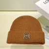 Luxury Fashion Loewee Hat Designer Beanie Caps Mens Women Fall/Winter Top Quality Wool Warm Knit Hat 694