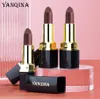 Yanqina 립스틱 검은 장미 블루 로즈 립 온도 색상 변화 자연스러운 오래 지속되는 방수 화장품 여성 메이크업