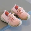 Sport enfants baskets maille chaussures décontractées respirantes garçons filles léger confort fond souple enfant en bas âge moyen enfants Sneaker taille 21-32