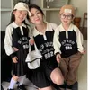 Family Matching Outfits Mother and Son Daughter Matching Long Sleeve Tops Clothes Mom Girl Boy Korea Fashion Parent and Child Autumn Polo Shirt Clothing 231123