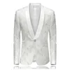 メンズスーツブレザーヤスグージ冬のメンジャケット韓国スタイルメンズファッションベルベットブレザースリムフィットホワイト