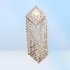 Dangle Chandelier Boutique Full Lśniące Rhinestone Fręgowe kolczyki dla kobiet mody biżuterii