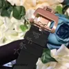 Montres à vin Richa Montre-bracelet de luxe Barrel Montre Mécanique Mill R RM007 Série 2824 Automatique Mécanique Plein Rose Diamant Noir Bande Femmes
