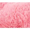 Комплекты постельного белья WOSTAR Зимний теплый плюшевый пододеяльник розового цвета норки, бархатисто-фланелевой пододеяльник 220x240, роскошный комплект постельного белья для двуспальной кровати королевского размера 231122