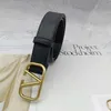 28% OFF Belt Designer New Fashion simple V versatile men and women cowhide youth leisure letters smooth buckle pants belt straight