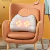 Massaging Neck Pillowws Neck Massage Pillow Waist Massager Heating and Kneading Electric Cervical Massager Rechargeable Body Relaxation Wireless Q231123