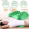 Massera nackkudde Lumbal Massager smärtlindringsanordning midja Cervical Pain Chiropractic Pillow Correction Traction Physio Magnetic Q231123