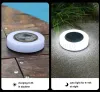 8 LED Solar Lawn Yard LED Night Light Power Solar Power Buried Light