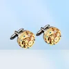 Boutons de manchette de mouvement de montre pour hommes, boutons de manchette de mécanisme de montre Steampunk en acier inoxydable immobiles gemelos13564957