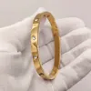 Famous Luxury Designers Jewelry LOVE SCREW Bracelet 18k Gold Plated stainless steel Bangle Classic designer Bracelet