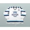 Custom White 2 Sebastien Bety Chicoutimi Sagueneens Hockey Jersey New Top Stitched S-M-L-XL-XXL-3XL-4XL-5XL-6XL