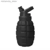 water bottle Plastic Grenade Water Bott Retractab Folding High Tperature Resistant Food-Grade Silicone Cycling Sports Kett Q231123