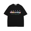 hommes et femmes T-ShirtsChaopai Retour Coloré Sky Star Imprimer T-shirt à manches courtes Hommes et femmes ins Mode Couple ample T-shirt Top